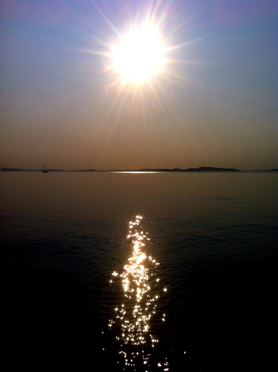 Sunshine on Guemes Island